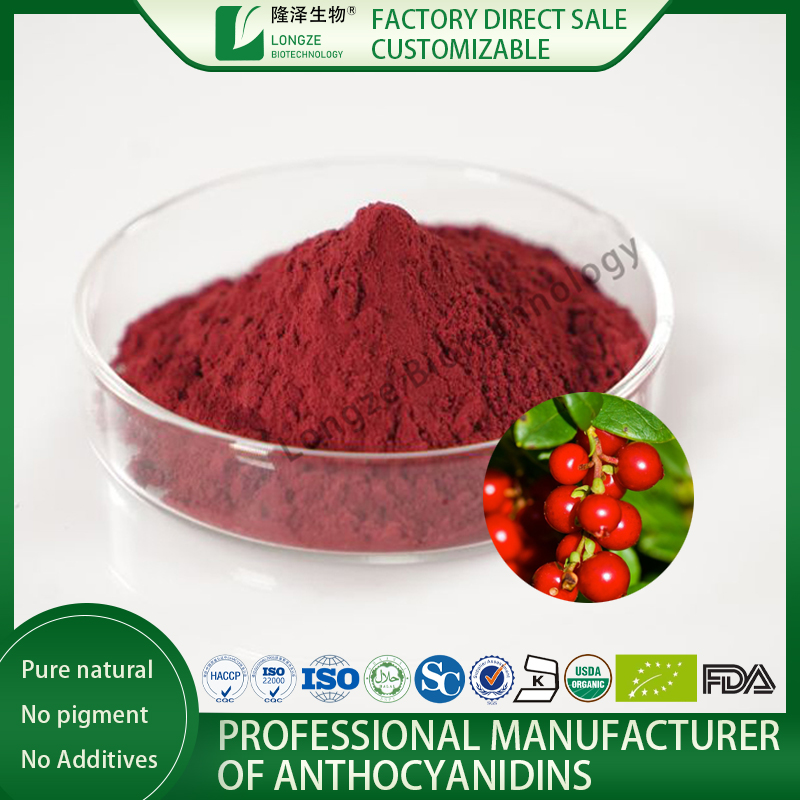 Lingonberry Extract China factory&Supplier Longze Biotechnology